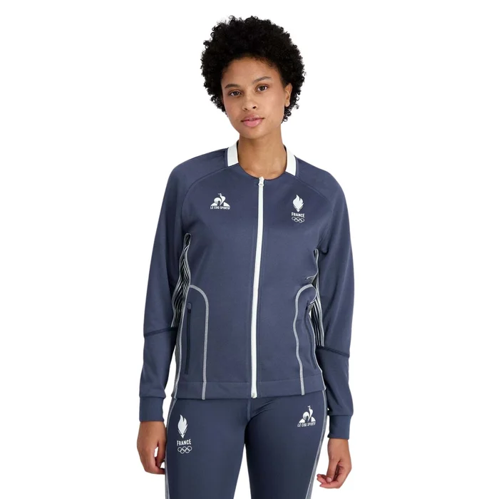 Veste de survu00eatement zippu00e9e femme Le Coq Sportif Nu00b0 2 [Taille 2XS]