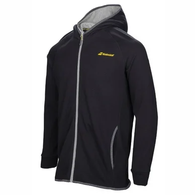 Veste de Tennis Babolat Core Hood Sweat Boy Black