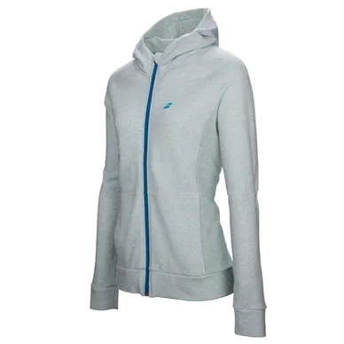 Veste de Tennis Babolat Core Hood Sweat Girl Light Blue