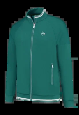 Veste de Tennis Dunlop Boys Ap Club Knitted Jacket Atlantic Deep