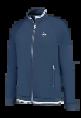 Veste de Tennis Dunlop Garçons Ap Club Knitted Jacket Navy