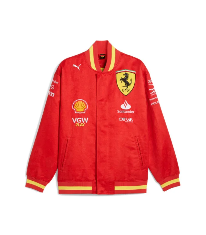 Veste Ferrari F1 Team Varsity Leclerc Sainz Puma