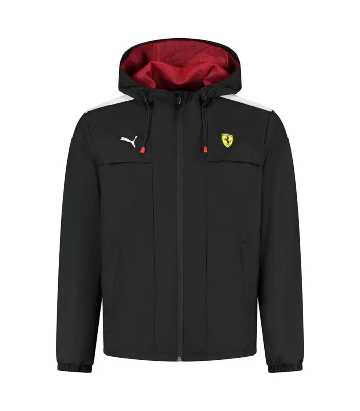 Veste imperméable Ferrari F1 Team Leclerc / Hamilton Puma Noir