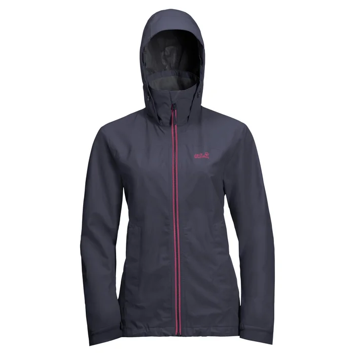 Veste impermu00e9able femme Jack Wolfskin Evandale [Taille XS]