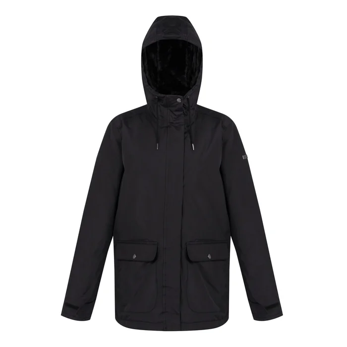 Veste impermu00e9able u00e0 capuche femme Regatta Broadia [Taille 36]