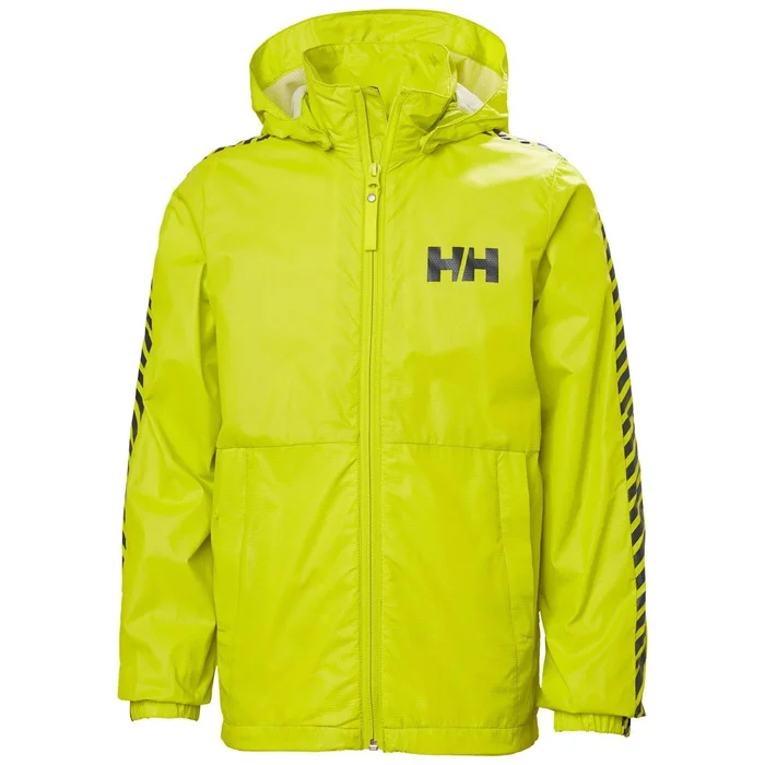 Veste impermu00e9able u00e0 rayures enfant Helly Hansen [Taille 8 ans]