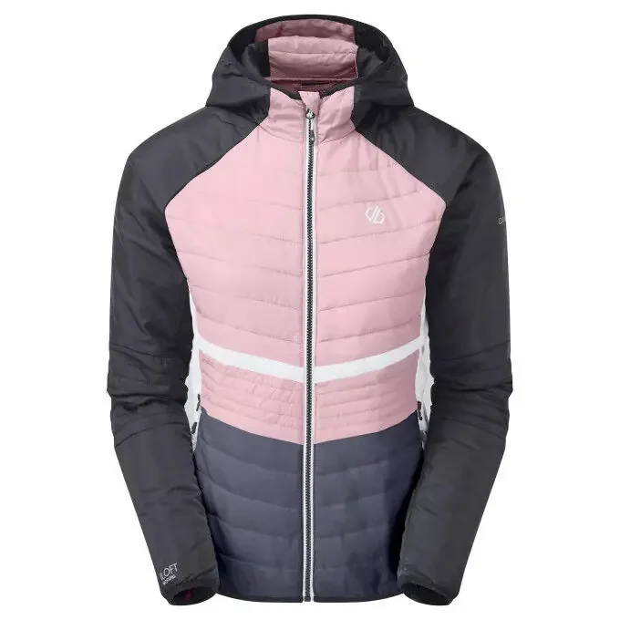 Veste matelassée Dare 2 Be SURMOUNT JACKET Powder Pink / Black Tendance