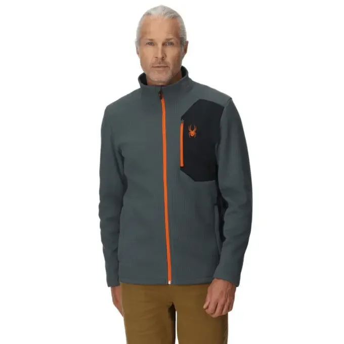 Veste polaire de ski Homme Spyder Bandit – Slate Blue Prix Promo