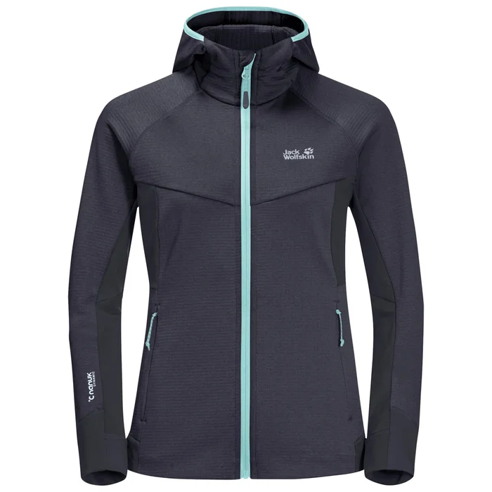 Veste polaire femme Jack Wolfskin Hydro Grid [Taille XS]