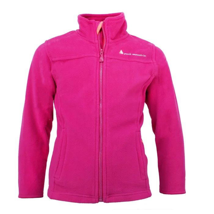 Veste polaire fille Peak Mountain Gacesare [Taille 10 ans]