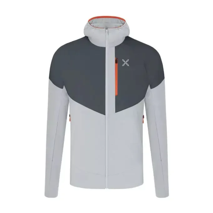 Veste polaire homme Montura Spitze – Quiet grey/orange Remise