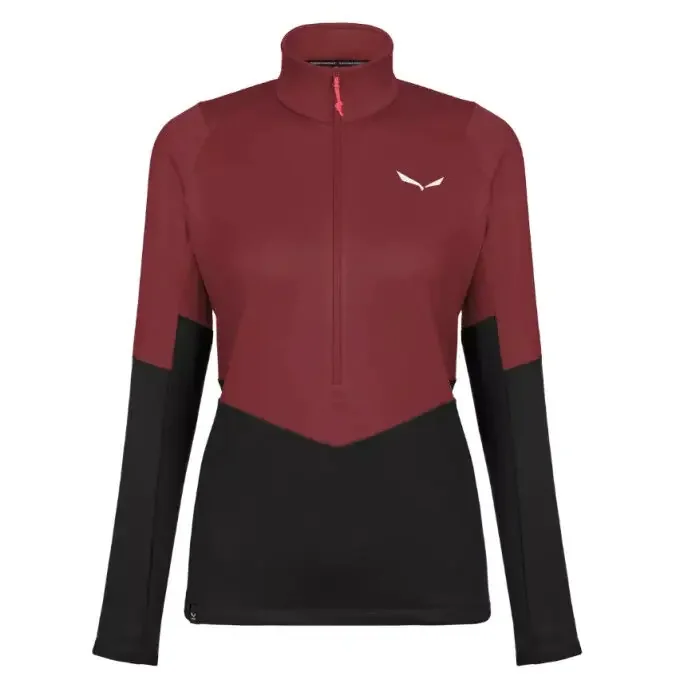 Veste polaire Salewa PUEZ PL W HZ FLEECE syrah Premium