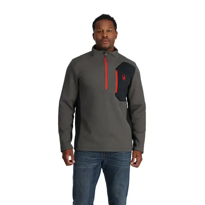 Veste polaire Spyder BANDIT HALF ZIP Polar Top Vente
