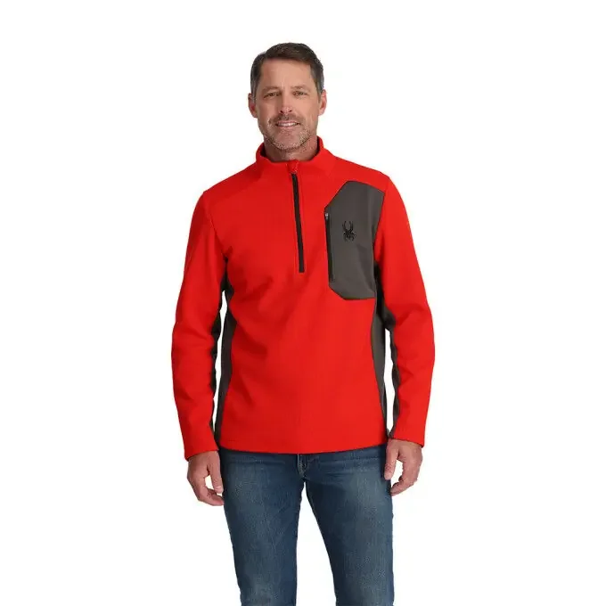 Veste polaire Spyder BANDIT HALF ZIP Volcano Tendance