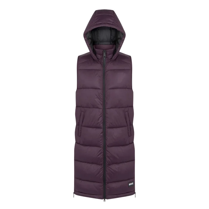 Veste sans manche u00e0 capuche coupe longue femme Regatta Ganella [Taille 36]