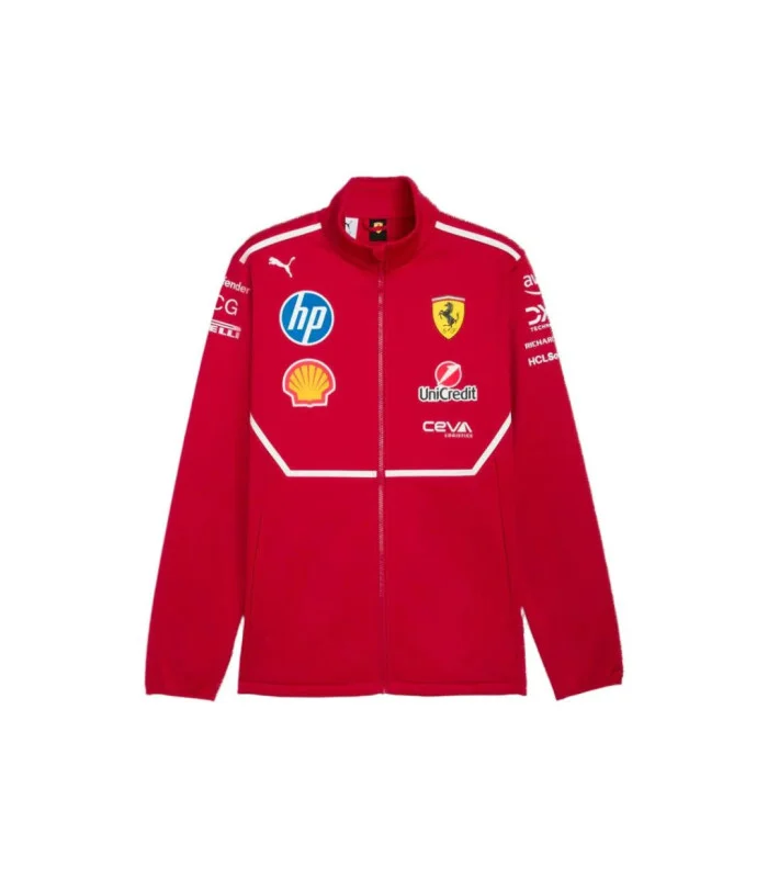 Veste softshell Scuderia Ferrari F1- Leclerc / Hamilton -Cerise foncée
