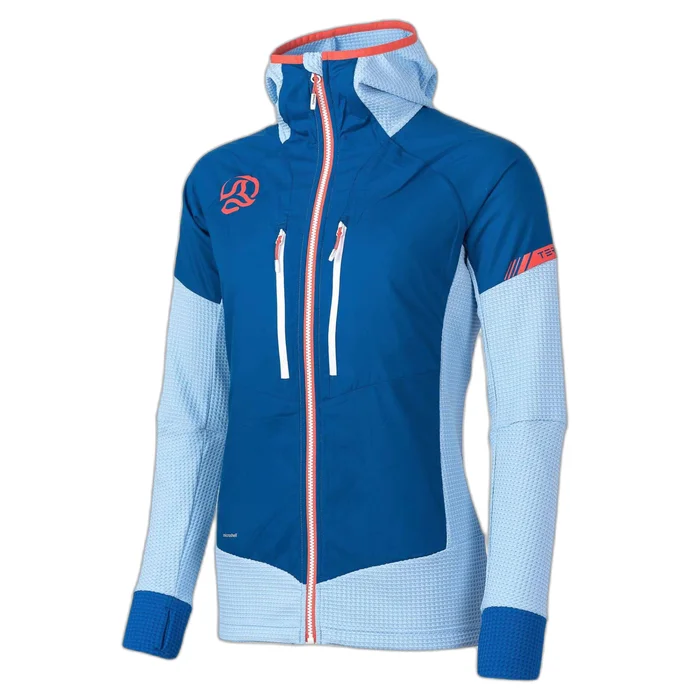 Veste u00e0 capuche femme Ternua Agile Hybrid [Taille M]