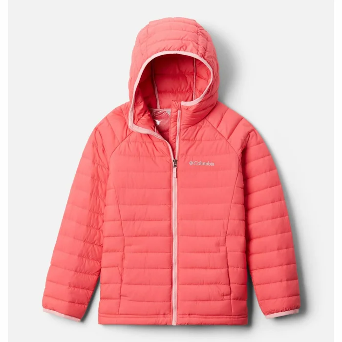 Veste u00e0 capuche impermu00e9able fille Columbia Powder Lite Girls [Taille 6 ans]