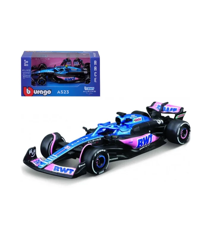 Voiture BWT Alpine F1 Team 1/43 Burago A523 31 ESTEBAN OCON