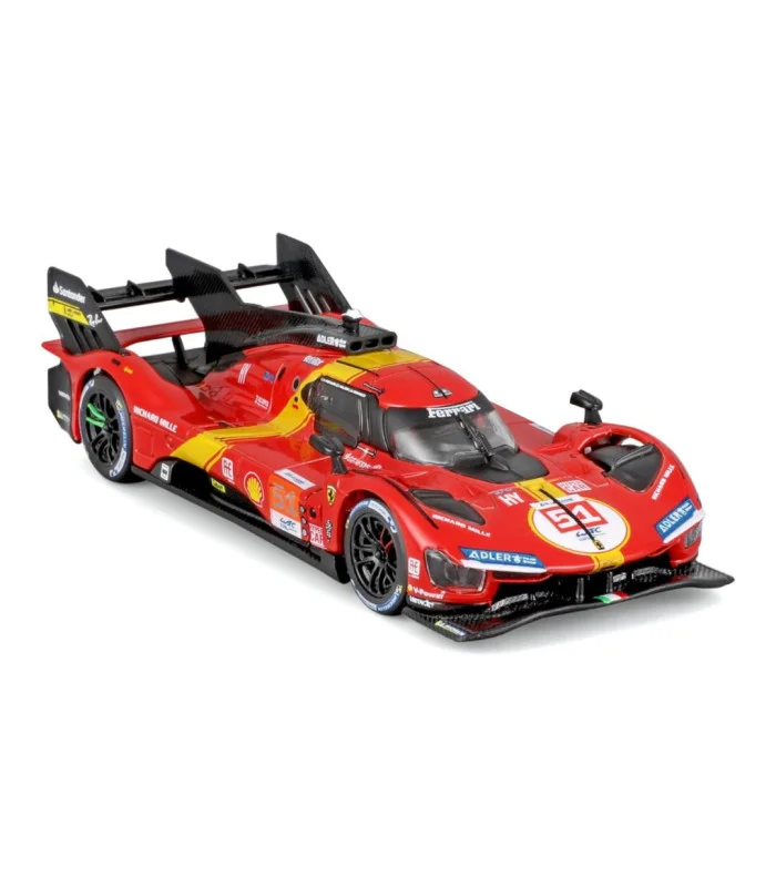 Voiture Ferrari 499P 51 gagnant 24h LeMans 2023 Pier Guidi, Calado, Giovinazzi 1:18