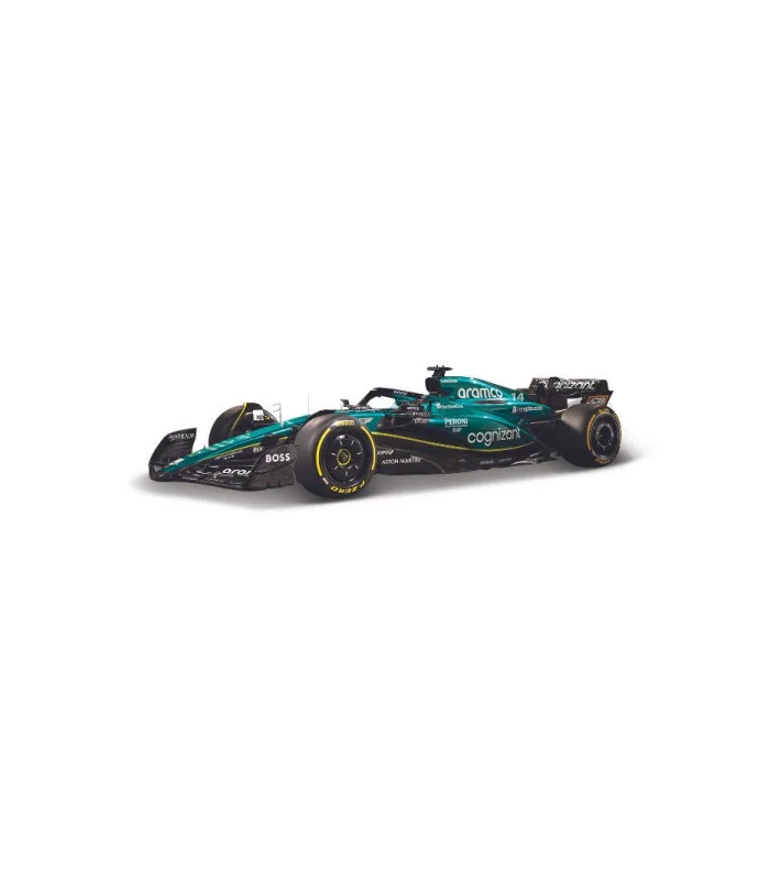 Voiture miniature Aston Martin F1 AMR23 Team ARAMCO 14 Fernando Alonso Officiel