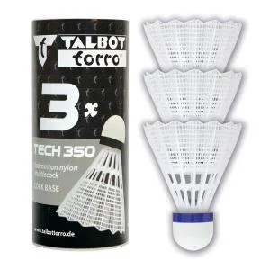 Volant badminton Tech 350 korb (x3)