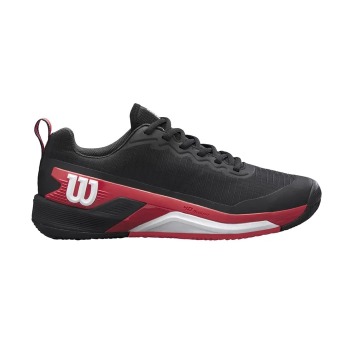 Wilson Rush Pro 4.5 Clay Black Shoes