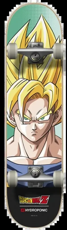 x DragonBall Goku Super Saiyan Skateboard Complet Produit De Marque