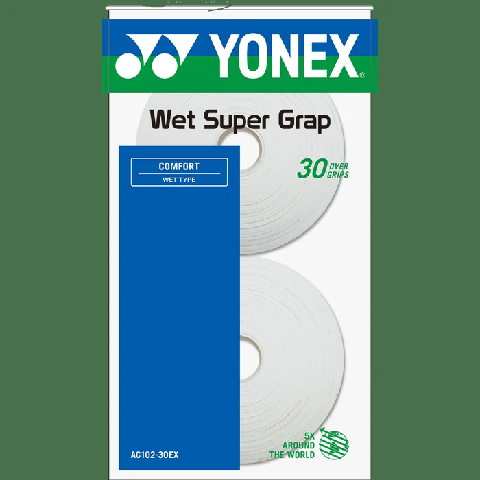 Yonex Wet Super Grap Overgrip 30 Pack AC102